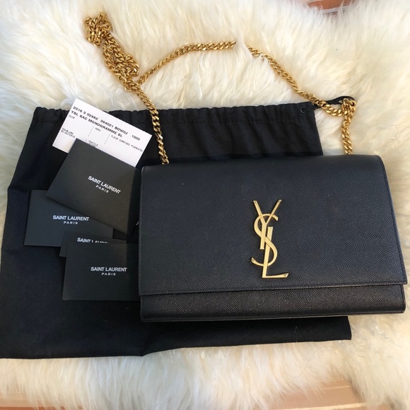 Saint Laurent Handbags - Saint Laurent kate medium chain bag